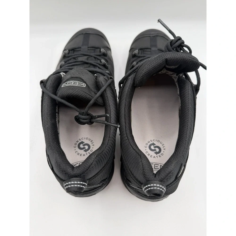 KEEN Men's Targhee II Waterproof Hiking Shoes,Men's 11 WIDE, EU 44.5 W,Black,NIB